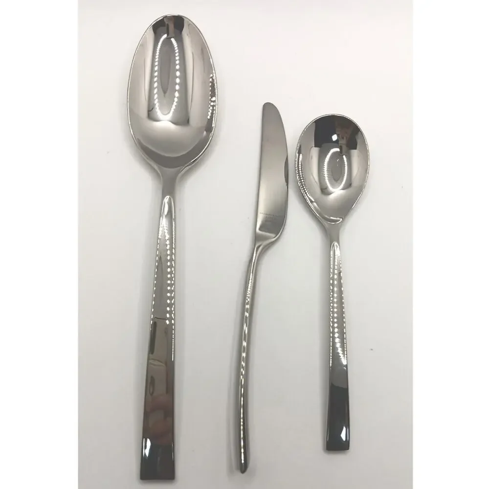 DONNA KARAN Lenox Ascend 3 Piece Serving Hostess Set 18/10 Stainless Flatware